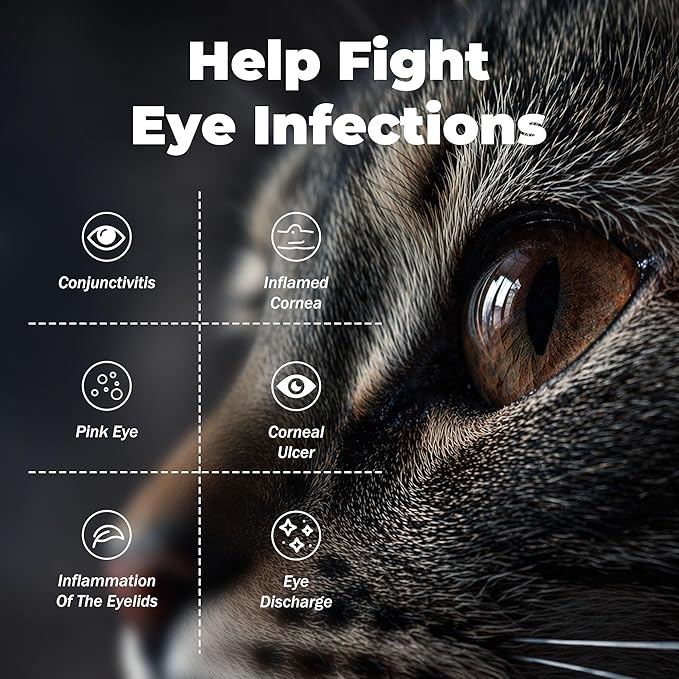 Pet Eye Care Cream for Cats, Dogs, Horses & Birds | Helps Clean Around Eyes, Supports Comfort & Moisture | Double Pack (2 x 3.5 g)