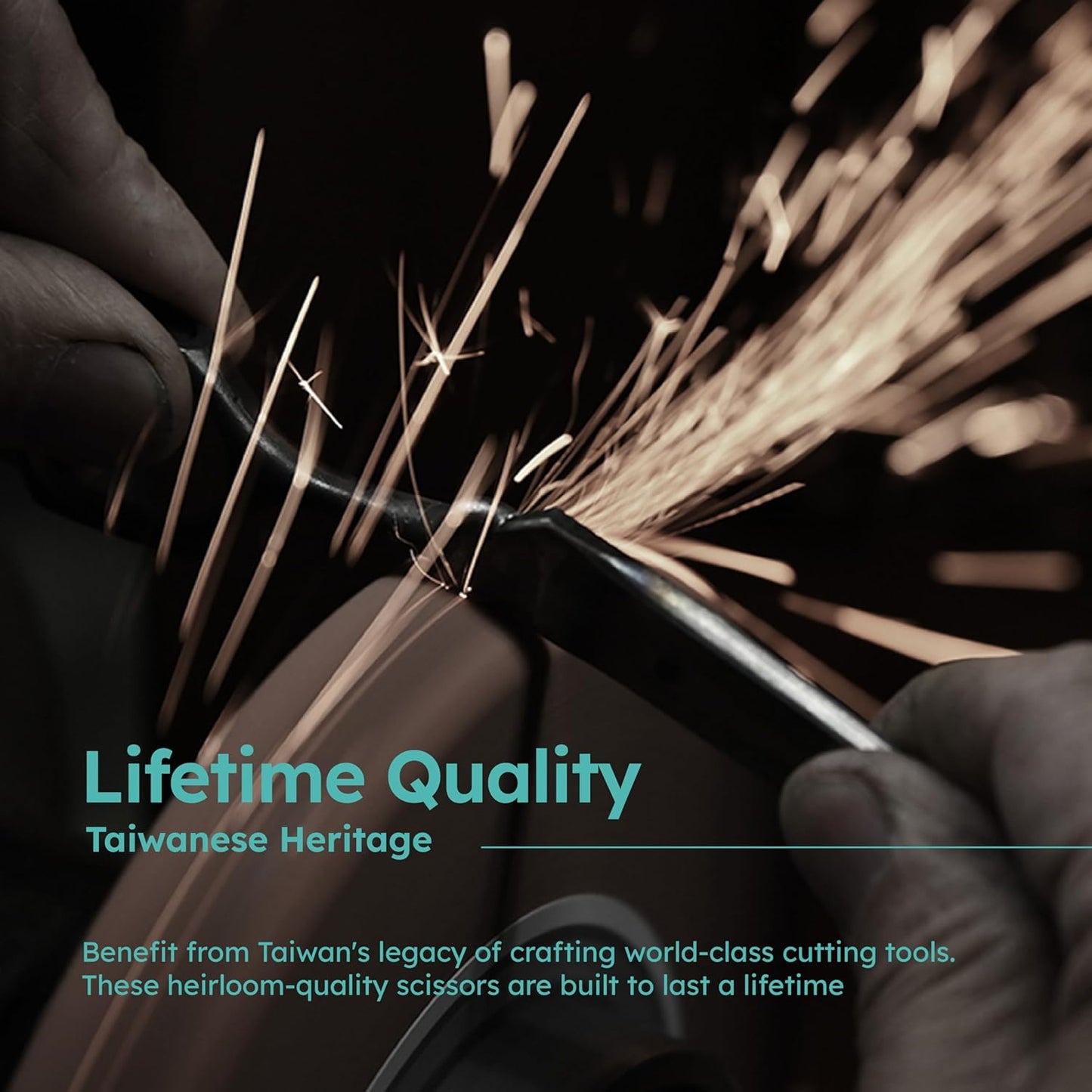 8” Dog Grooming Scissors｜VG10 Japanese Steel Professional Pet Grooming Shears for Cats & Dogs｜Clean Cut & Precise Trimming｜Lightweight Ergonomic Handcrafted Design｜K9 Shears