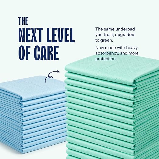Chucks Pads Disposable [50-Pack] Underpads 17"x 24" - Pee Pads for Dog, Puppy - Diaper Changing Table Pad for Baby - Incontinence Bed & Chair Liners for Elderly - Pet Potty Training Pads - Leak Proof