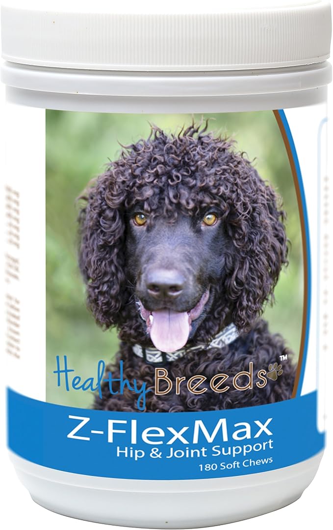 Healthy Breeds Irish Water Spaniel Z-Flex Max Dog Hip and Joint Support 180 Count
