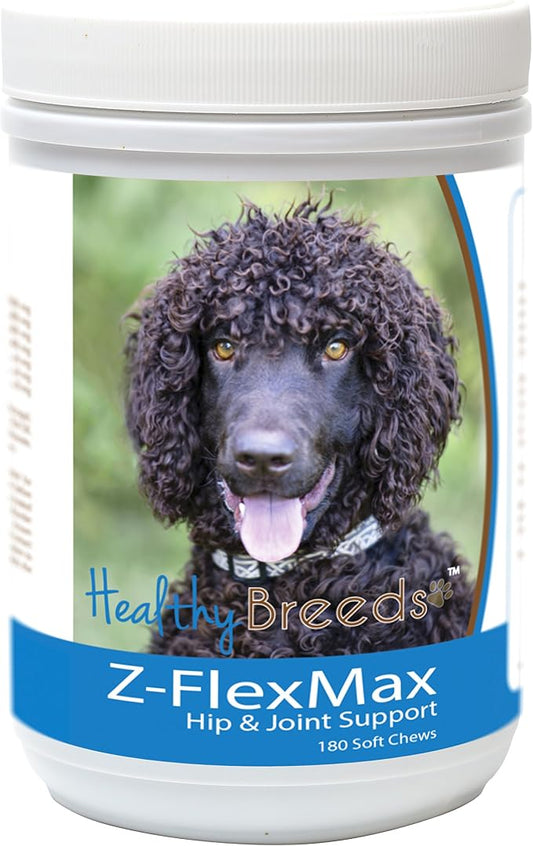 Healthy Breeds Irish Water Spaniel Z-Flex Max Dog Hip and Joint Support 180 Count