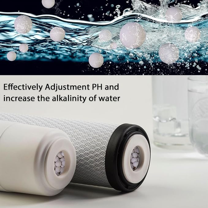 Refill Condensate Neutralizer, Pickling Waste Liquid Neutralizer, Acidic Water Increases Alkalinity, Condensing Water Heater Neutralizer Filler, Condensate Neutralizes Balls (5, Pounds)