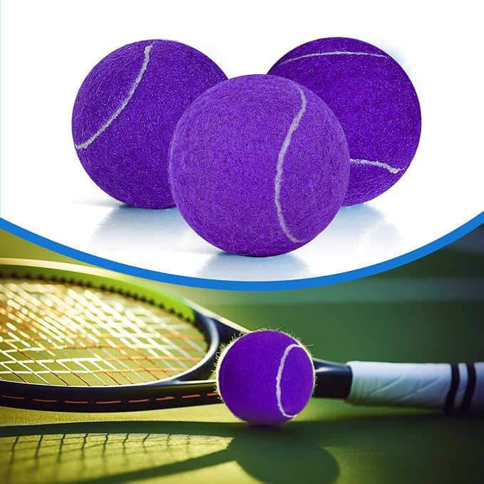 30/40 Pack Training Tennis Balls, Pet Dog Playing Balls, Practice Tennis Balls with Mesh Bag for Transport and Beginner Training