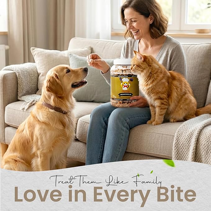 Chicken Liver Dog Treats | Freeze Dried Liver Treats for Dogs, 100% Human Grade, Single Ingredient | Grain-Free Kitten Treats, High Protein | No Additives or Preservatives | Tested in USA | 3.2 oz
