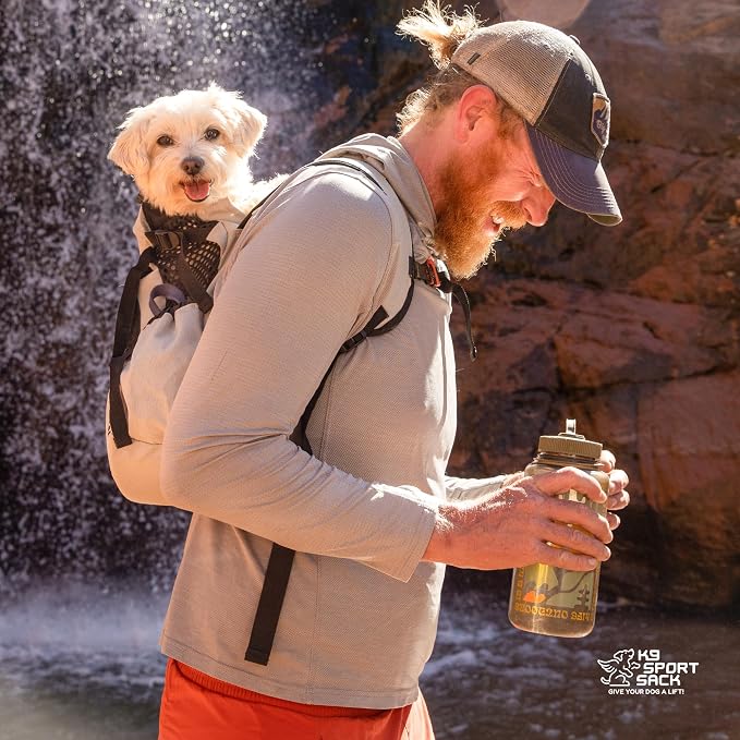K9 Sport Sack Air 2 - Large, Summer Mint - Ideal for Dogs with 20-22” Back Length - Durable, Breathable Backpack-Style Carrier - Perfect for Walks, Short Hikes & Public Transportation