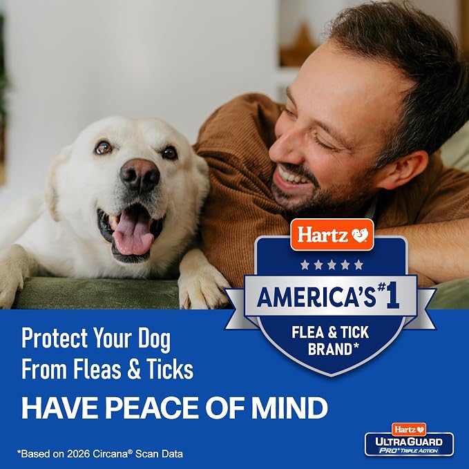 Hartz UltraGuard Pro Flea Tick Drops for Dogs 3160 lbs