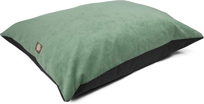 Majestic Pet Rectangle Medium Dog Bed Washable – Non Slip Comfy Pet Bed – Dog Crate Bed Super Value Pillow Dog Bed – Dog Kennel Bed for Sleeping - Dog Bed Medium Breed 35 x 28 Inch – Villa Azure
