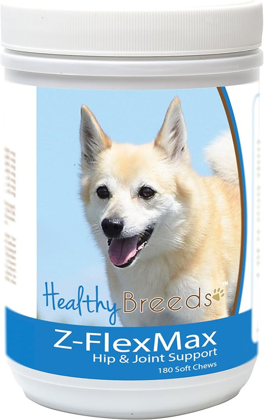 Healthy Breeds Norwegian Buhund Z-Flex Max Dog Hip and Joint Support 180 Count