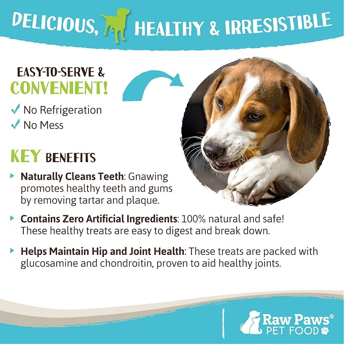 Raw Paws Freeze Dried Feet Chews Bundle - Freeze Dried Duck Feet for Dogs (10 Pack) & Chicken Feet Dog Treats (10 Pack) - Made in USA - Duck & Chicken Dog Treats - Single Ingredient Dog Chews