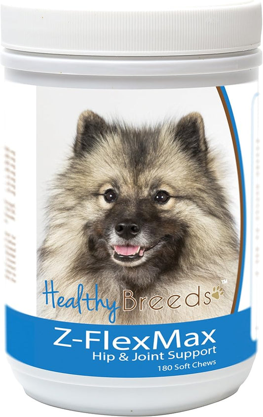 Healthy Breeds Keeshonden Z-Flex Max Dog Hip and Joint Support 180 Count