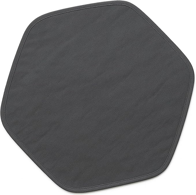 Amakunft Waterproof Hexagon Playpen Mat Washable Pee Pad Fit with Small Animal Playpen (42.5in x 41in) Reusable Pet Bedding Liner for Guinea Pig, Rabbit, Hamster, Chinchilla, Hedgehog Indoor/Outdoor