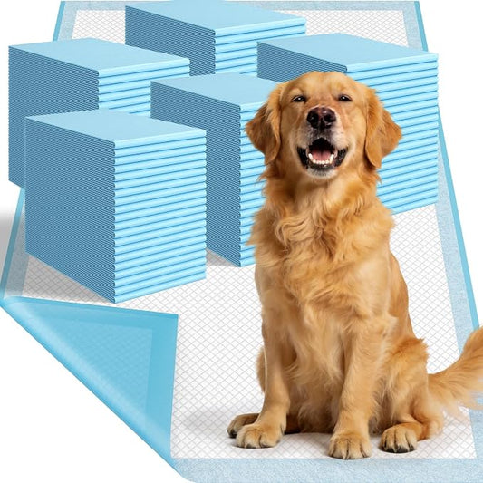 Large Puppy Pee Pads for Dogs 31" x 36" 100 Count, 6-Layer Leak-Proof XXL Dog Pee Pads Extra Large, Super Absorbent Quick-Dry Thick Disposable Potty Training Pads