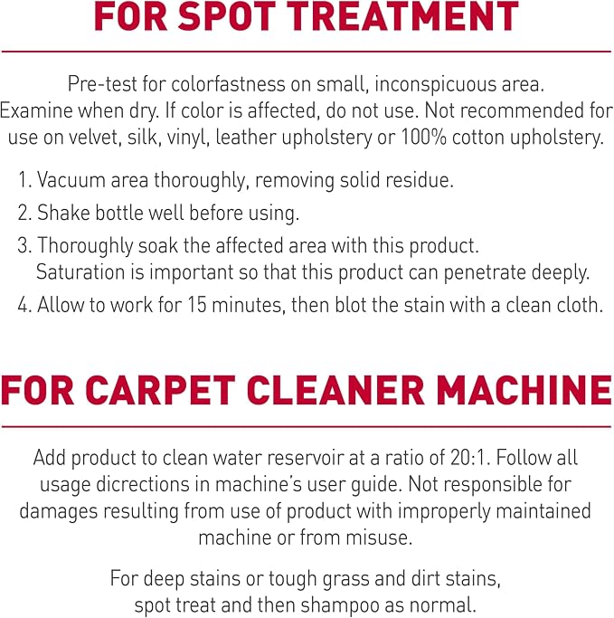 Nature's Miracle Carpet Shampoo, Deep-Cleaning Stain and Odor Remover