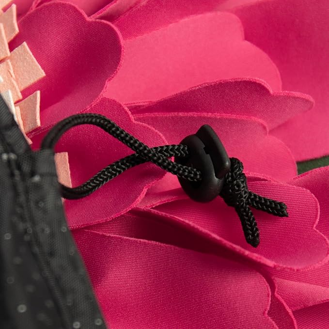 Snuffle Mat for Dogs Cat Pet Treats Slow Feeding Mat Durable Interactive Puzzle Toys for Stress Relief, Encourages Natural Foraging Skills, Enrichment to Keep Dogs Busy Round 20Inch(Hot Pink)