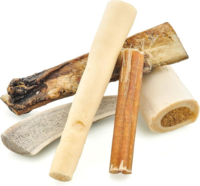 Barkworthies Small Canine Variety Pack - 5 Count (Pack of 1) - Protein-Rich, All-Natural, Easily Digestible, Rawhide Alternative, Promotes Dental Health