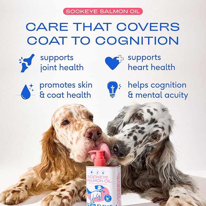Native Pet The Daily Dog Supplement (30 Scoops) & Salmon Oil for Dogs & Cats (8 Oz) - 11 in 1 Multivitamin & Pure Omega-3 Fish Oil Supplement for Skin & Coat, Joint, Heart Health & Anti-Inflammatory