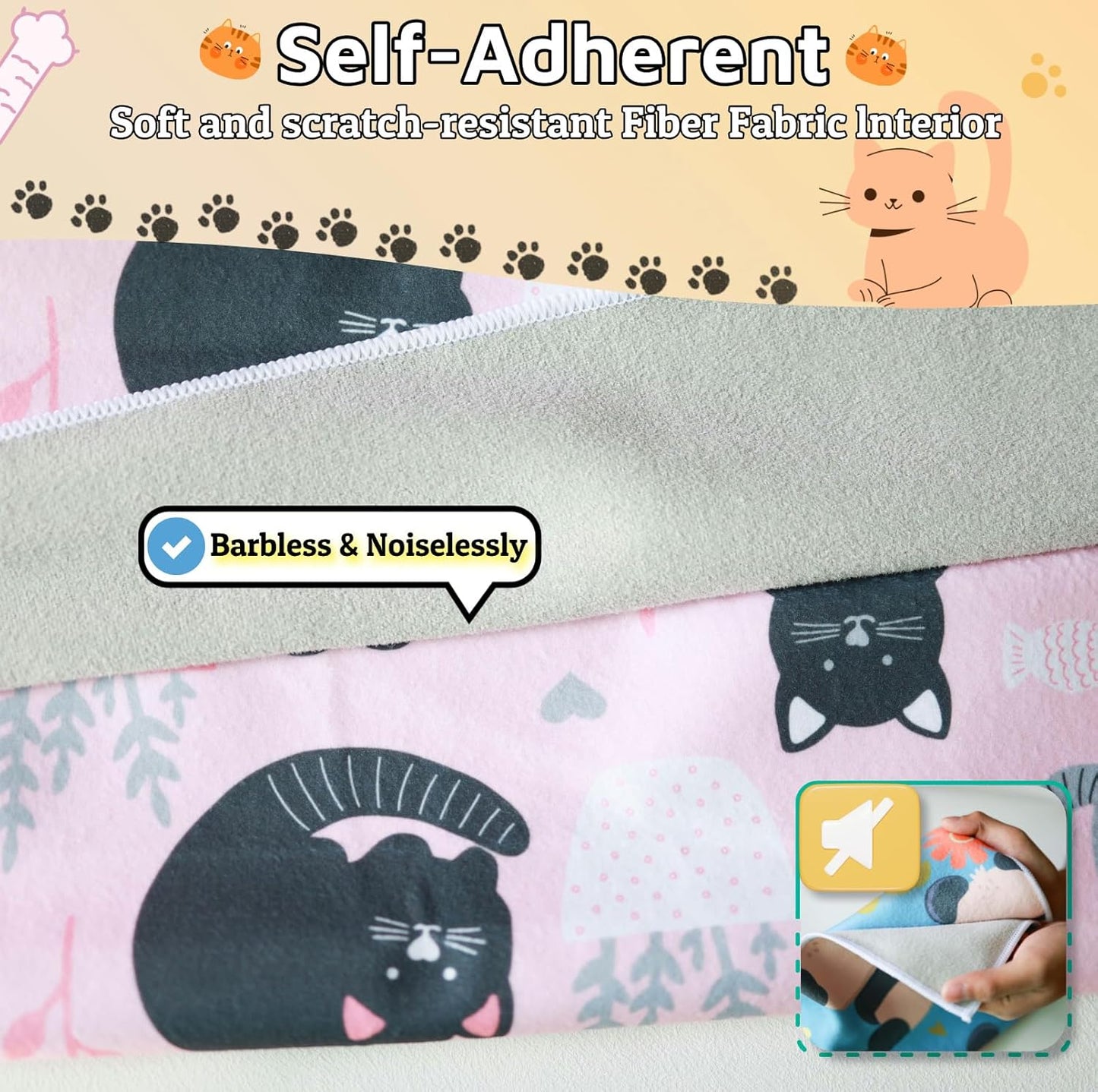 31.5" Cat Wrap for Grooming-Premium Cat Grooming Wrap Cat Restraint for Nail Clipping, Self-Adherent Soft Cat Blanket to Wrap Cat Anti-Scratch Anti-Escape Grooming Bag (Pink, XXL)