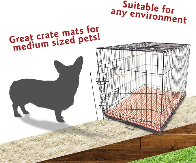 36" Towers Orange Crate Dog Bed Mat By Majestic Pet Products