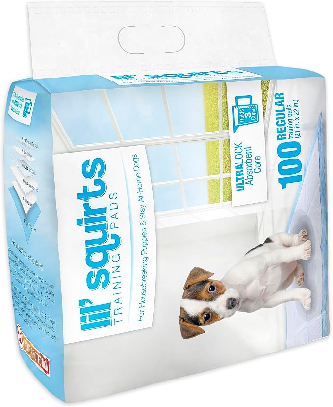 RUFFIN' IT Lil' Squirts Puppy Training Pads 100 Pk.