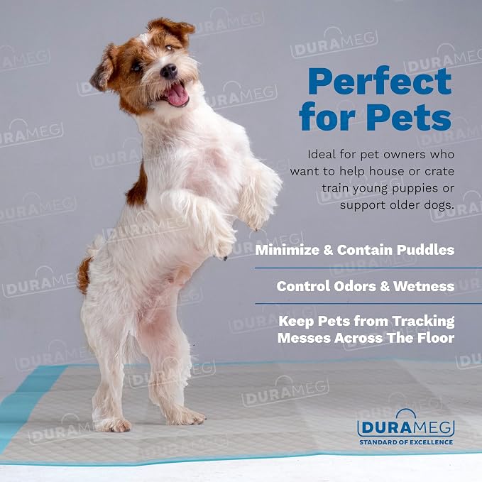 Chucks Pads Disposable [150 Pads] Underpads 23x36 - Absorbent Leak-Resistant Incontinence Bed Pads for Mattress & Furniture Protection | Waterproof Pee & Puppy Training Pads for Kids, Adults & Elderly