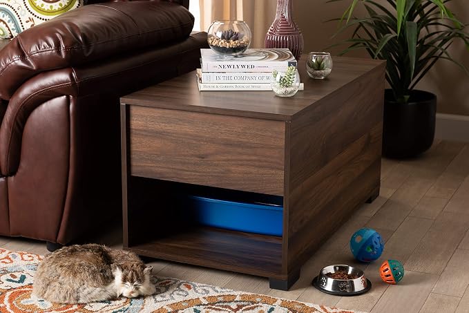 Baxton Studio Pet Houses, Brown