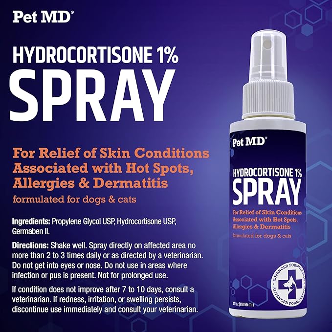 Pet MD Hydrocortisone Spray & 3-in-1 Pet Balm