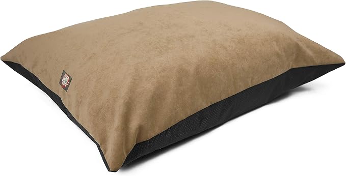 Majestic Pet Rectangle Large Dog Bed Washable – Non Slip Comfy Pet Bed – Dog Crate Bed Super Value Pillow Dog Bed – Dog Kennel Bed for Sleeping - Dog Bed Large Breed 46 x 35 Inch – Villa Pearl