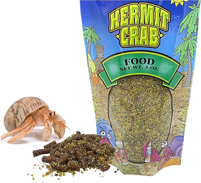 Needzo Ultimate All-in-One Hermit Crab Starter Kit, Neon Plastic Cage, Thermometer, Food, Treats, Trainer Bottle, and Coral Pieces, Terrarium Supplies for Pets and Reptiles