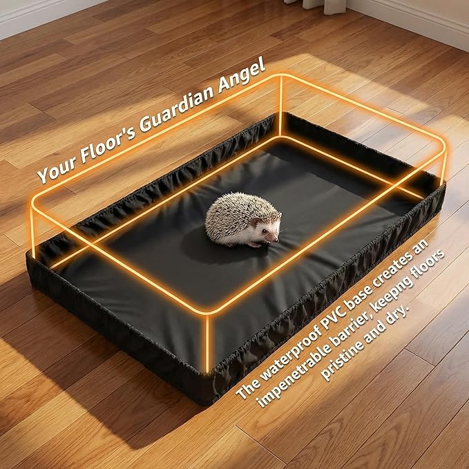 PJYuCien C&C Cage Bottom 24"x48", Easy to Install | Use as Top, Use as Bottom and Top Set, Protect Floor, Saves Time and Effort,for Guinea Pig and Other Small Animals