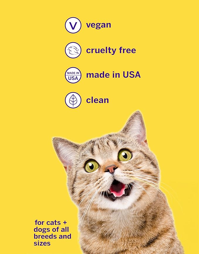petsmile Professional Pet Teeth Brushing Kit for Cats & Dogs - VOHC Accepted Toothpaste & Patented Toothbrush - Proven to Control Plaque & Tartar Calprox Formula (London Broil, 4.2 Oz)