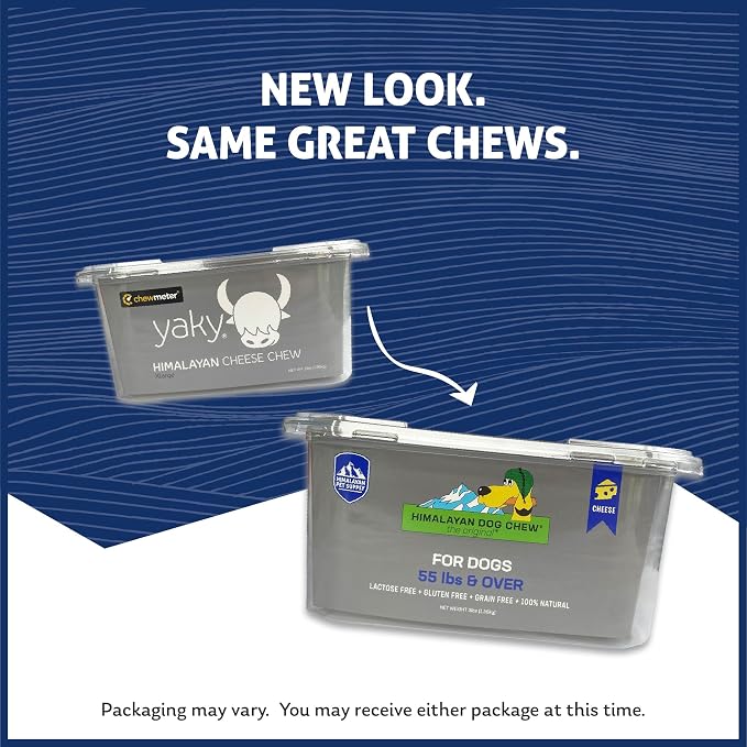Chewmeter Yaky Himalayan Cheese Chews | Natural Yak Cheese Dog Chews | Long Lasting, Stain Free, Protein Rich, Low Odor | 100% Natural, Healthy & Safe | XLarge | for Dogs 55 lbs and Larger | 3.0 lb