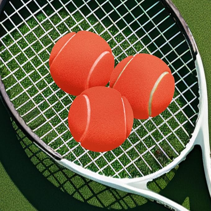 30/40 Pack Training Tennis Balls, Pet Dog Playing Balls, Practice Tennis Balls with Mesh Bag for Transport and Beginner Training