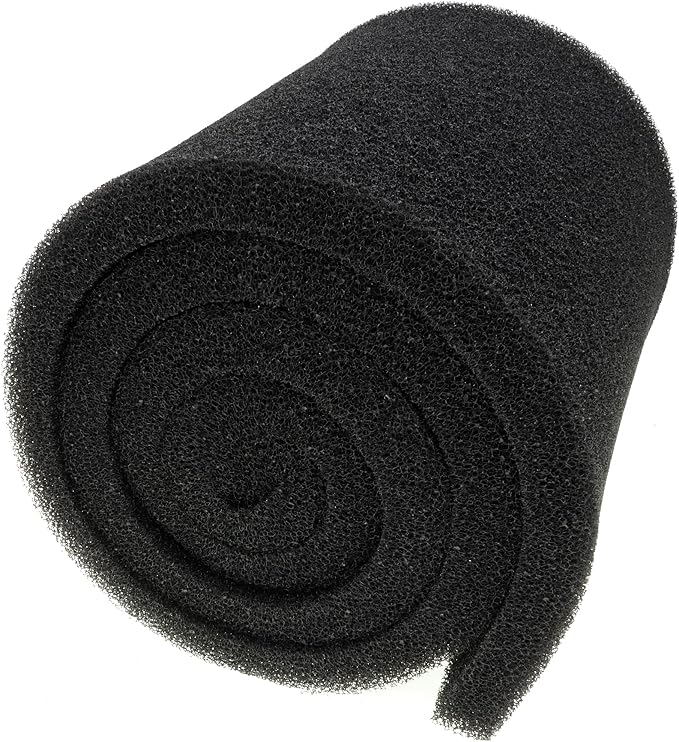 AFA Aquarium Filter Media Sponge Pad, Fish Tank Bio Open Cell Coarse Foam Block Foam Pre Filter Sponge Material (12" x 72" x 1" 30ppi)