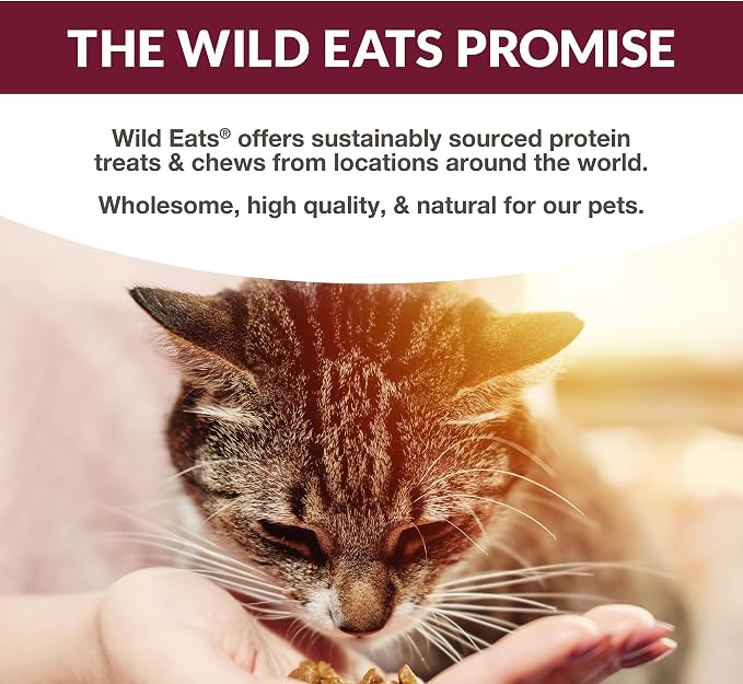 Wild Eats Simply Puree Variety Tub for Cats | 48 Individual Servings of All-Natural, High-Protein Puree Treats | Includes Multiple Flavors | Grain-Free, No Artificial Additives, Smooth Texture