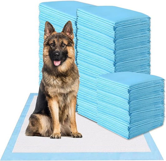 Pee Pads for Dogs, Multi-Sized 5-Layer Leak-Proof Puppy Pads Pet Training Pads for Dogs and Cats, 30*30inches 150 Count Disposable Strong Absorption Pads for Doggie Kittens Rabbits
