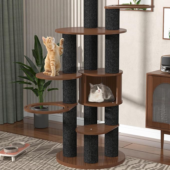 LaCheery 24"x79" Cat Anti Scratch for Furniture Protectors from Cats Scratching Couch Protector from Cat Claws Scratch Pad for Cats Pets Scratching Carpet Door Bed Walls Corner Cover Large Roll Sticky
