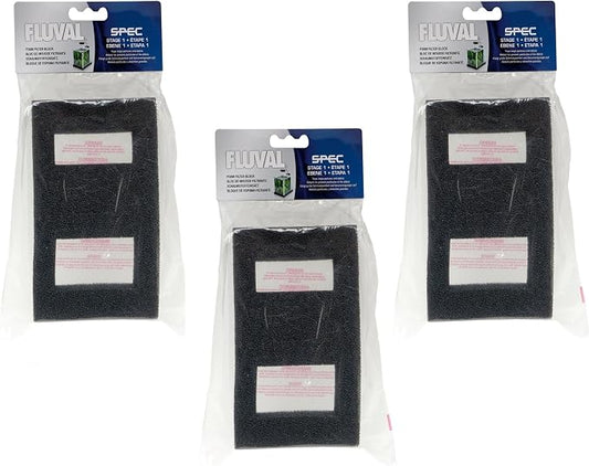 Fluval SPEC Replacement Foam Filter Block (3 Pack)