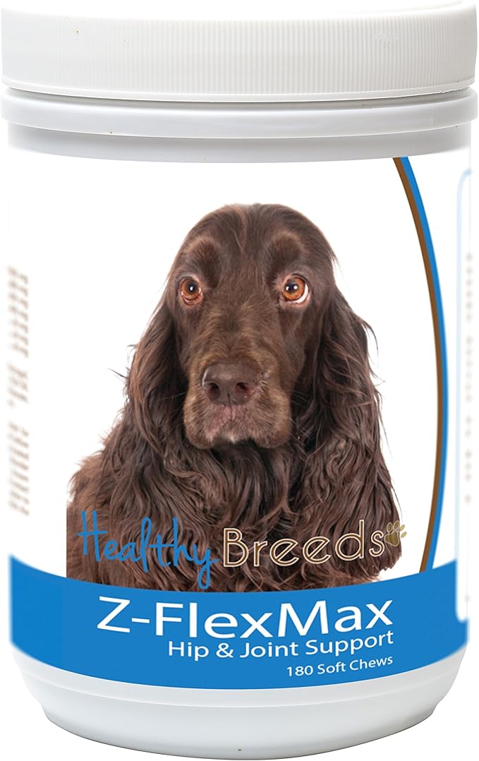 Healthy Breeds Field Spaniel Z-Flex Max Dog Hip and Joint Support 180 Count