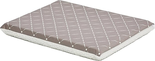 MidWest Homes for Pets Quiet Time Couture Paxton Pet Bed with Removable Pillow Cover, Mushroom, 24"