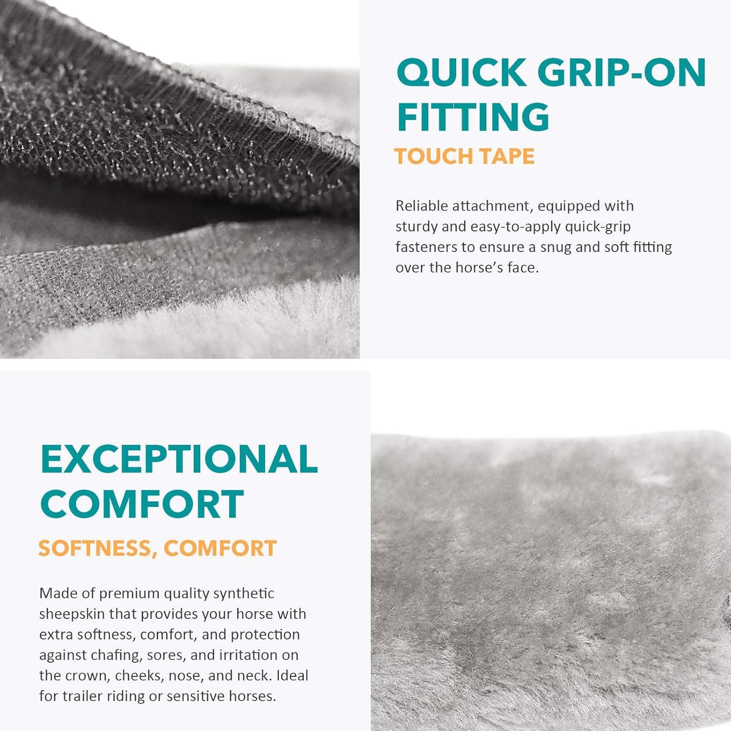 Harrison Howard Horse Halter Fleece Cover Set 9 Pieces