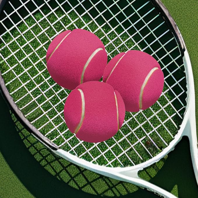 30/40 Pack Training Tennis Balls, Pet Dog Playing Balls, Practice Tennis Balls with Mesh Bag for Transport and Beginner Training