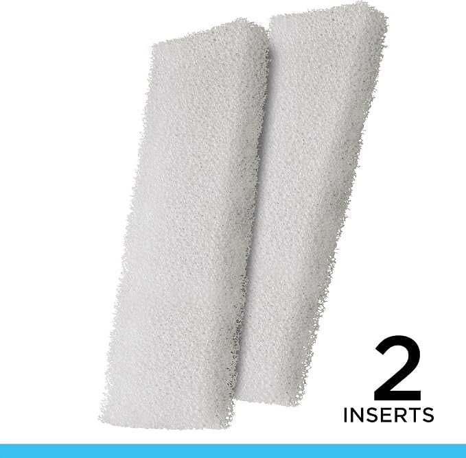 Fluval Foam Filter Block (204/205/306 & 304/305/306)- 2-Pack Biomax Bio Rings - 500 grams/17.63 Ounces