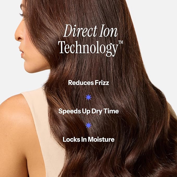 HOT TOOLS Professional Ceramic Rainbow Hair Dryer - Fast Drying Blow Dryer with Quiet Operation and Ion Technology for Long-Lasting and Shinier Hair - 1875 Watts