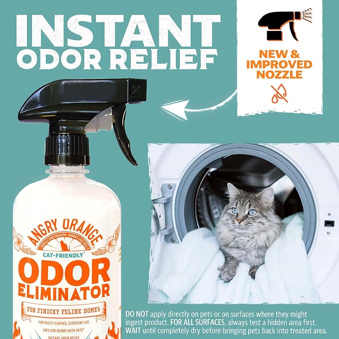 ANGRY ORANGE Fresh Scent Pet Odor & Stain Bundle – Odor Eliminator + Concentrate + Enzyme Cleaner