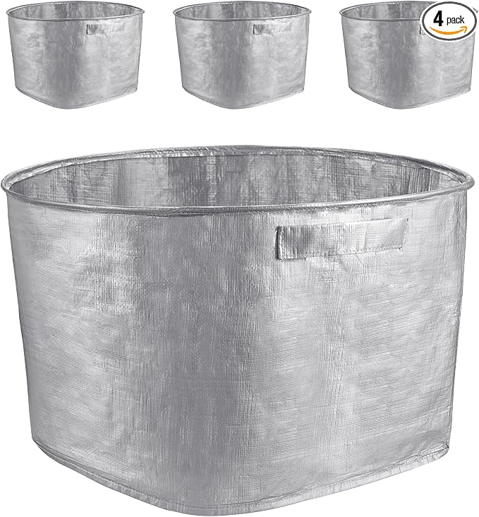 4 Pack Reusable Litter Box Liners A Compatible with Modkat Flip Litter Box, Durable Liners for Type A with Carrying Handles, Waterproof and Scratch-Resistant Cat Box Liners