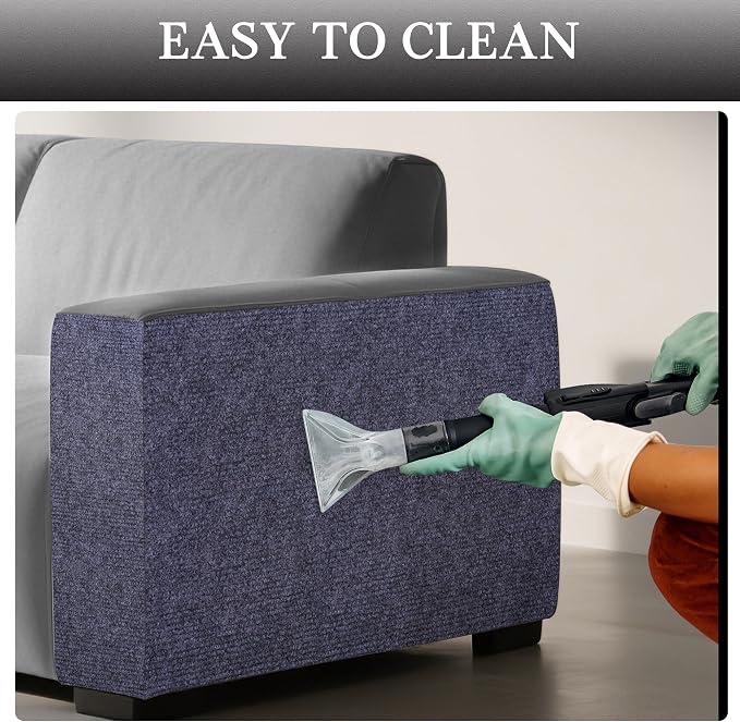 2 Pack Cat Scratch Furniture Protector Trimmable DIY Climbing Scratching for Indoor Couch Protector from Cat Claws, Walls and Tower Replacement (Grey, 15.7'' x 39.3'')