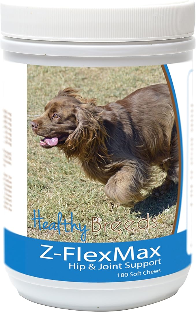 Healthy Breeds Sussex Spaniel Z-Flex Max Dog Hip and Joint Support 180 Count