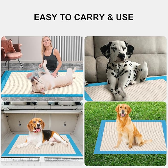 Gardner Pet Pee Pads for Dogs (Green+Blue)