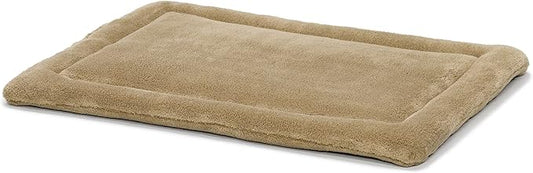 MidWest Homes for Pets XL QuietTime Taupe Micro Terry Pet Bed, Ultra-Soft & Cushioned Crate Pad for 48-inch Crates, Machine Washable