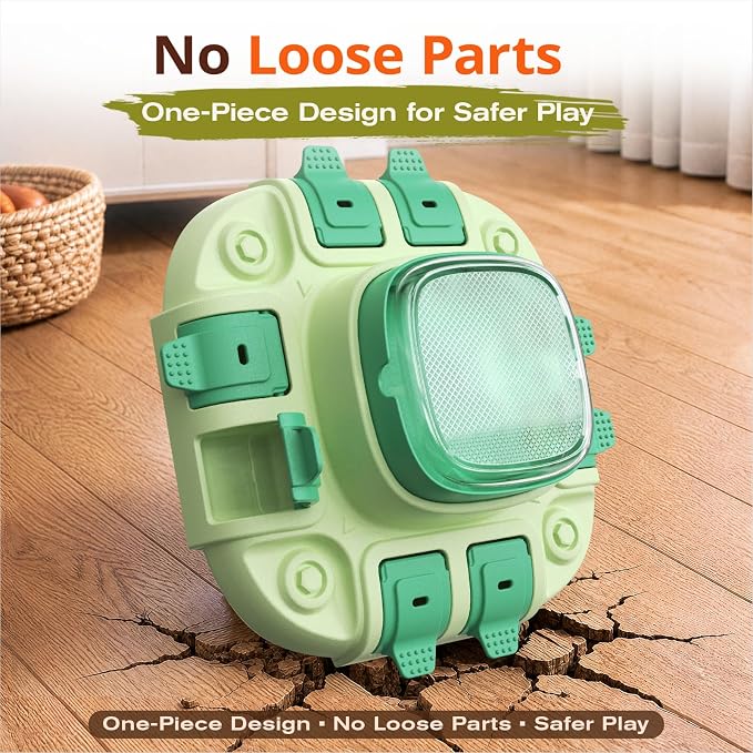 KADTC Dog Puzzle Toy, 2 Levels of Challenge, Push-to-Release Treat Dispenser, Slow Feeder & Mental Stimulation Enrichment Toy for Small Medium Large Dogs
